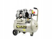 GEKO KOMPRESOR BEZOLEJOWY DWUTŁOKOWY SPRĘŻARKA 8 BAR 24L 980W G80335