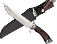 Duży nóż myśliwski N-182B Columbia z pochwą