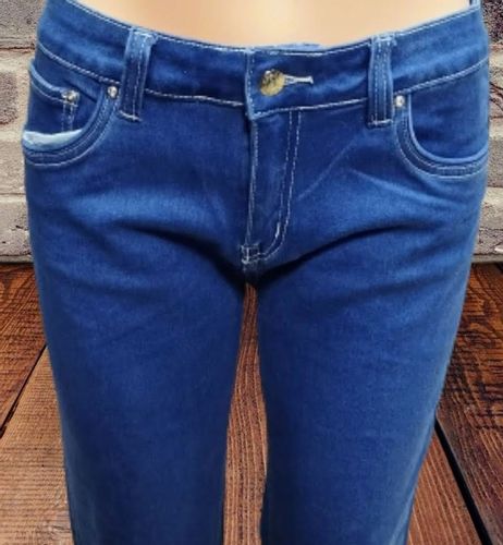 SPODNIE JEANSY plus size TRANG COLLECTION r 4XL(48) blue denim na Arena.pl