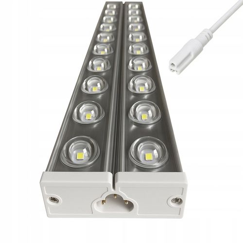 LAMPA ŚWIETLÓWKA LED 120cm OPRAWA NATYNKOWA ALUMINIUM 72W na Arena.pl