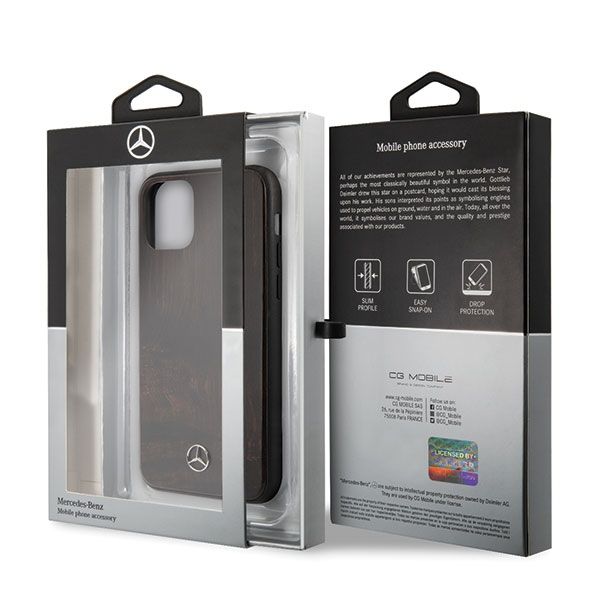 Etui Mercedes do iPhone 11 Pro Max, Brązowy zdjęcie 7