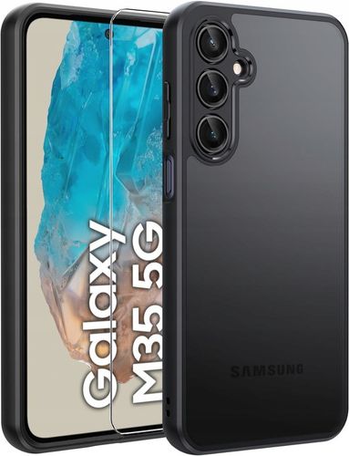 Etui WZMACNIANE MATOWE 360° Matt CASE do SAMSUNG GALAXY M35 5G + SZKŁO 9H na Arena.pl