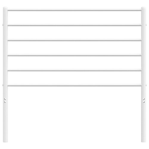 Metalowe wezgłowie, białe, 80 cm na Arena.pl