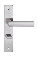 KLAMKA DRZWIOWA VIVA 72MM WC KOLOR NIKIEL