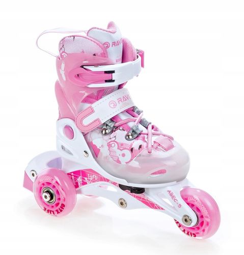 Rolko-Wrotki 3w1 Regulowane RAVEN Princess 26-29 Kauczuk na Arena.pl