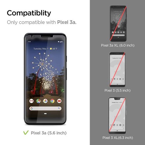 SZKŁO HARTOWANE SPIGEN GLAS.TR SLIM 2-PACK GOOGLE PIXEL 3A na Arena.pl