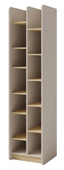 Regał Otwarty Do Pokoju Młodzieżowego Piaskowy Beż 55 cm ALI MB - 2 Kolory