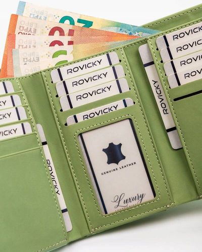 portfel damski średnich rozmiarów ze skóry ekologicznej - 4u cavaldi na Arena.pl