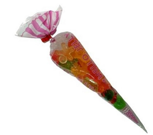 HELLO JELLY ŻELKI 180G FUNNY MIX ROŻEK zdjęcie 1