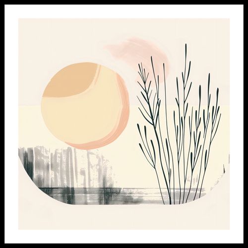 Plakat 70x70cm Pastelowy Wschód na Arena.pl
