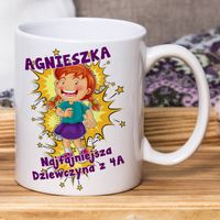 Kubek z nadrukiem - Najfajniejsza Dziewczyna w klasie