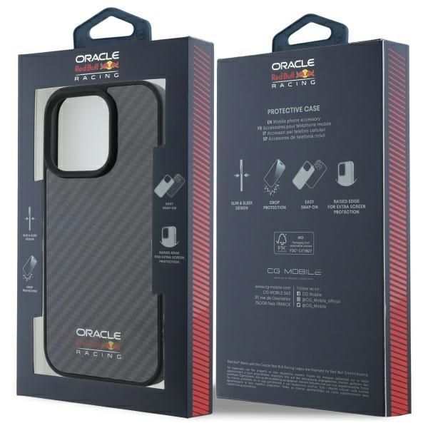 Etui Red Bull do iPhone 16 Pro, Czarny MagSafe zdjęcie 8