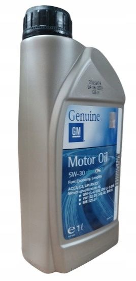 GM GENERAL MOTORS OPEL DEXOS 2 5W30 1L zdjęcie 1