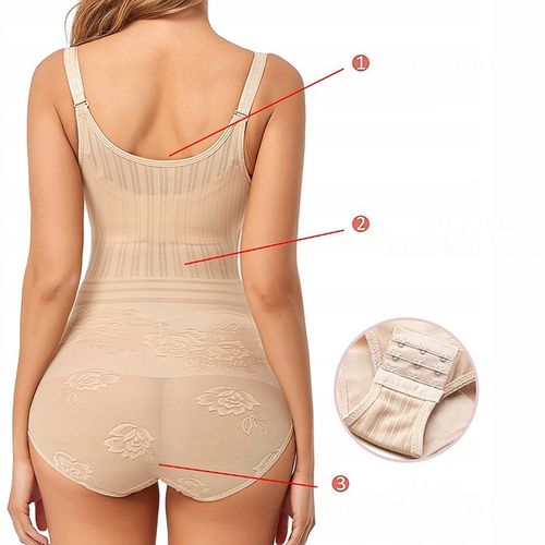 BODY damskie WYSZCZUPLAJĄCE brzuch GORSET majtki Mocno modelujące Wygodne na Arena.pl