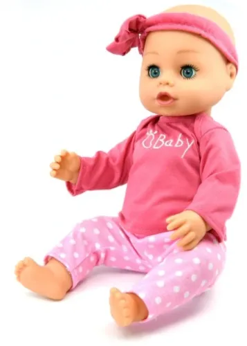 LALKA SIKAJĄCA 43cm BOBAS NEWBORN Bobasek PL na Arena.pl