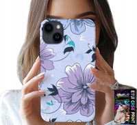 ETUI DO IPHONE 13 - KWIATKI KWIECISTE MODNE WZORY PLECKI