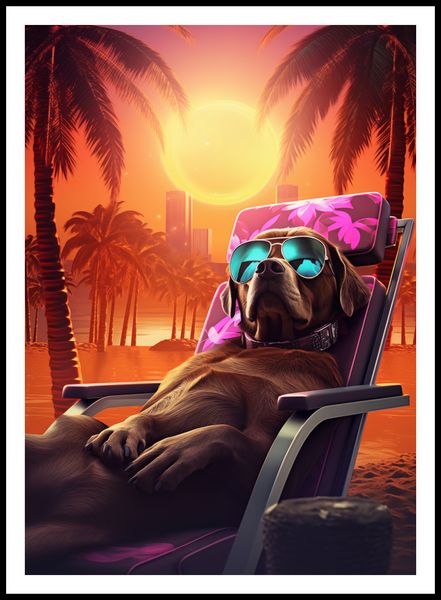 Plakat 64x90cm Lato w Stylu zdjęcie 3