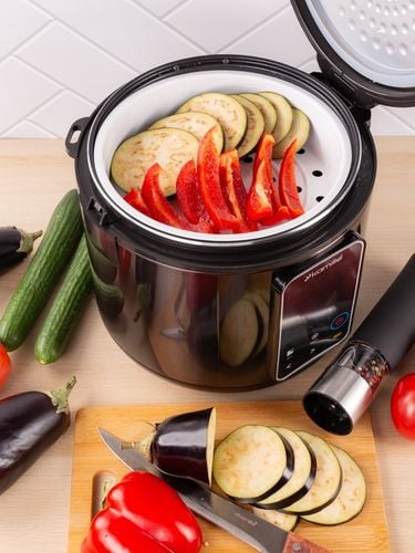 MULTICOOKER ELEKTRYCZNY garnek SZYBKOWAR PAROWAR WIELOFUNKCYJNY 24 na Arena.pl