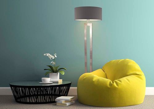 Lampa podłogowa KALIFORNIA abażur na Arena.pl
