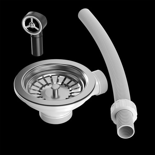 SITKO do zlewozmywaka z PRZELEWEM OKRĄGŁYM do zlewu w kuchni na Arena.pl