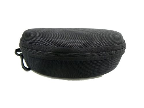 Etui na okulary z karabińczykiem czarne na Arena.pl