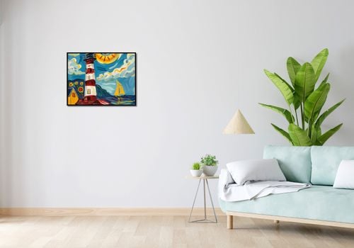 Plakat 65x50cm Żywa Przystań na Arena.pl