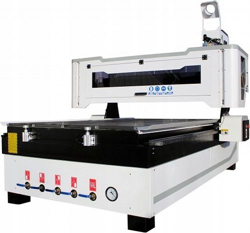 Frezarka CNC 1530 6kW - wersja INDUSTRY + pompa Becker bariery ochronn na Arena.pl