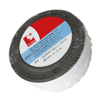 TAŚMA 2501 38mm/10m CZARNA, PIB SAMOSPAJALNA BEZ KLEJU IZOLACJA WODOODPORNA