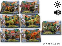 dinozaur  światło i dźwięk