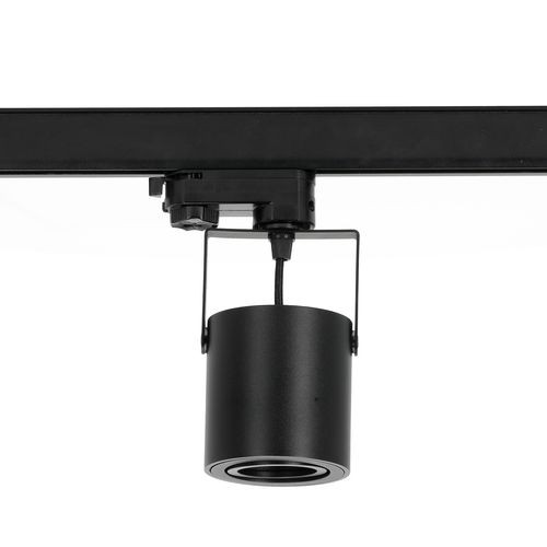 Zestaw Szynowy Czarny 3 fazowy 4x Reflektor na GU10 + Szyna 1m Komplet na Arena.pl