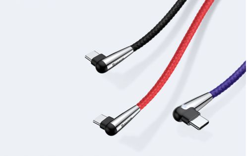 BASEUS Kabel kątowy Kąt USB-C MVP 3A 100cm 1M na Arena.pl