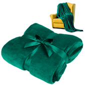 Koc polarowy Teesa gruby ciepły narzuta 200x220