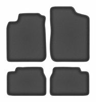 Dywaniki welurowe DURBAN do Daihatsu Charade 1994-2000 hatchback grafit