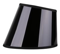 Abażur czarny do cortez zwis E14 patyna