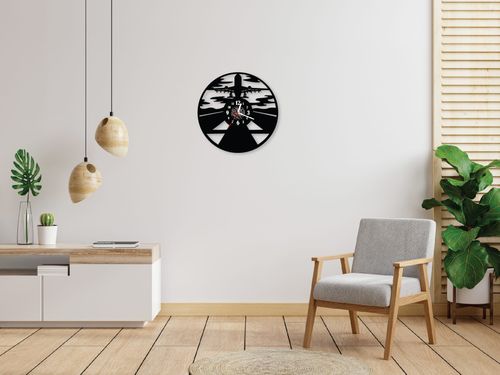 Zegar ścienny z płyty winylowej Samolot 4.7 na Arena.pl