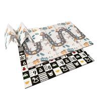 mata piankowa Pociągi 200cm 180 cm