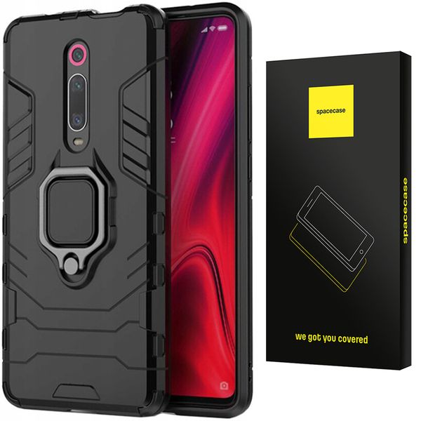 Spacecase X-Ring Mi 9T/9T Pro czarny zdjęcie 1