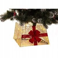 OSŁONA NA STOJAK CHOINKI- DEKORACJA - LEDOWA - SPÓDNICA CHOINKOWA - GRUNDIG