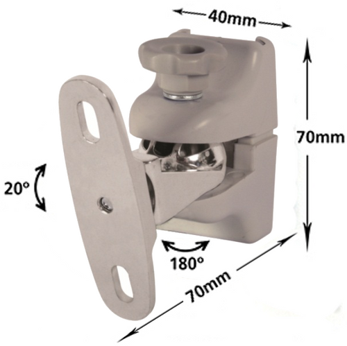 Uchwyt głośnikowy ścienny B-TECH BT33 Kolor - Czarny na Arena.pl