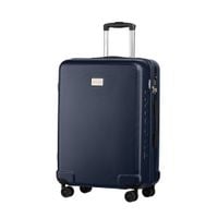Średnia walizka PUCCINI PANAMA PC029B 7A Granatowa