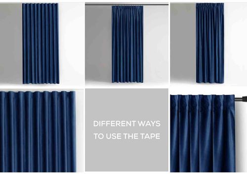 CURT/AH/VELVET/PLEAT/INDIGO/140X245/1PC na Arena.pl