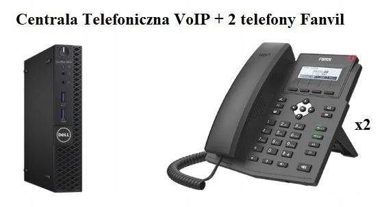 Centrala telefoniczna VOIP PBX +2tel +konfiguracja zdjęcie 1