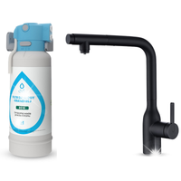 System filtrujący Dafi FLOW COMFORT DC10 + bateria trójdrożna SKANDI czarny