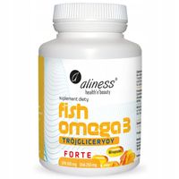 ALINESS FISH OMEGA 3 FORTE EPA DHA 500/250 mg SERCE MÓZG WZROK ODPORNOŚĆ