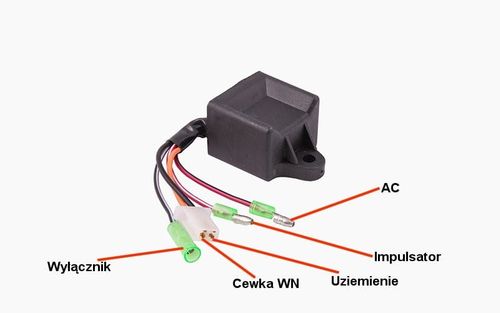 Moduł zapłonowy do skutera Quantum |MR48| na Arena.pl