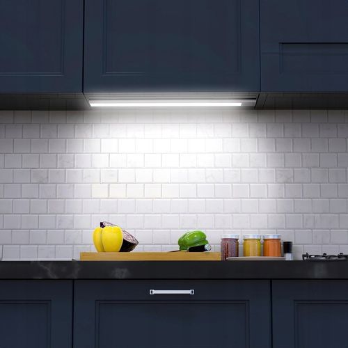 LAMPA LISTWA PODSZAFKOWA LED MEBLOWA NOCNA CZUJNIK NA RUCH RĘKĄ MAGNES na Arena.pl