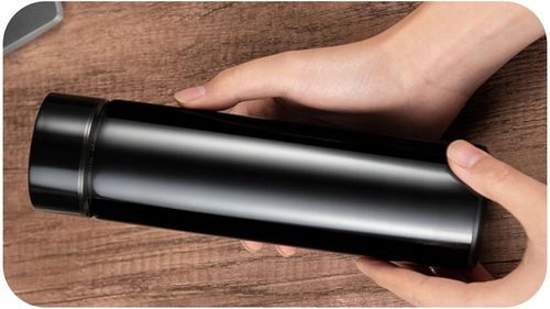 TERMOS KUBEK TERMICZNY BIDON NA KAWĘ HERBATĘ LED 500ML DUŻY SZCZELNY SMART na Arena.pl