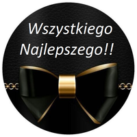 Opłatek na tort Urodziny 18 30 40 50 60  Okazjonalny Kokarda