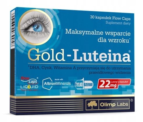 OLIMP Gold Luteina 30 kapsułek na Arena.pl