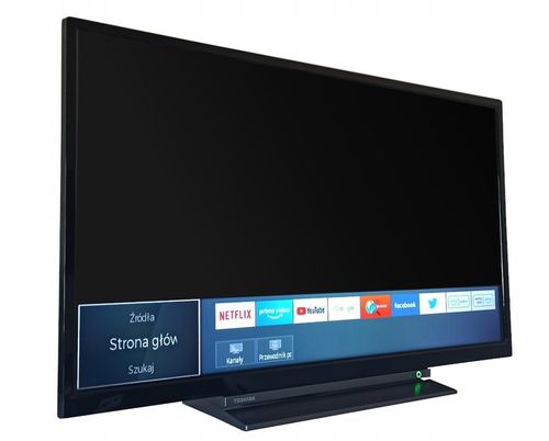 Telewizor SMART TV 24" TOSHIBA 24WL3C63DA DVB-T2/S2 Bluetooth WiFi na Arena.pl